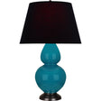 Robert Abbey (1752K) 9.5" x 31" DOUBLE GOURD TABLE LAMP
