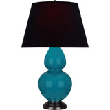Robert Abbey (1752K) 9.5" x 31" DOUBLE GOURD TABLE LAMP