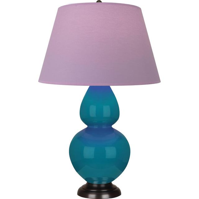 Robert Abbey (1752L) 9.5" x 31" DOUBLE GOURD TABLE LAMP