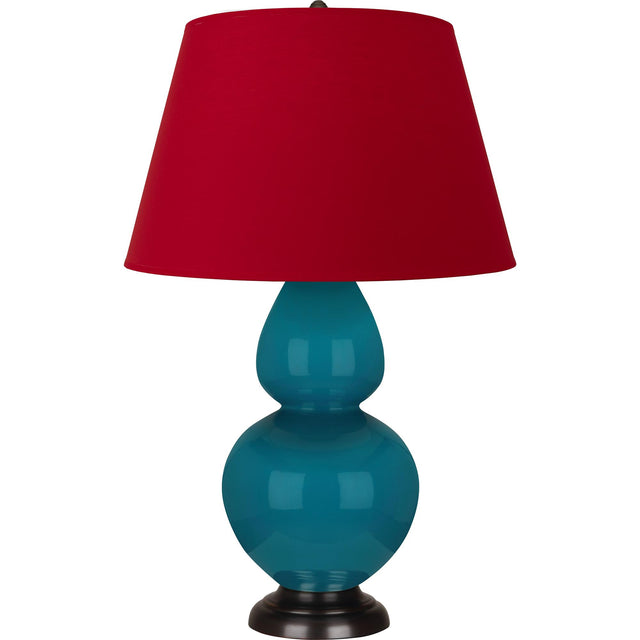 Robert Abbey (1752R) 9.5" x 31" DOUBLE GOURD TABLE LAMP