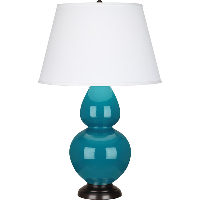 Robert Abbey (1752X) 9.5" x 31" DOUBLE GOURD TABLE LAMP