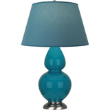 Robert Abbey (1753B) 9.5" x 31" DOUBLE GOURD TABLE LAMP