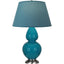 Robert Abbey (1753B) 9.5" x 31" DOUBLE GOURD TABLE LAMP