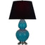 Robert Abbey (1753K) 9.5" x 31" DOUBLE GOURD TABLE LAMP