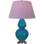 Robert Abbey (1753L) 9.5" x 31" DOUBLE GOURD TABLE LAMP