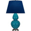 Robert Abbey (1753N) 9.5" x 31" DOUBLE GOURD TABLE LAMP