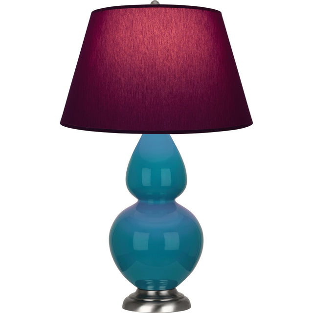 Robert Abbey (1753P) 9.5" x 31" DOUBLE GOURD TABLE LAMP