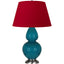 Robert Abbey (1753R) 9.5" x 31" DOUBLE GOURD TABLE LAMP