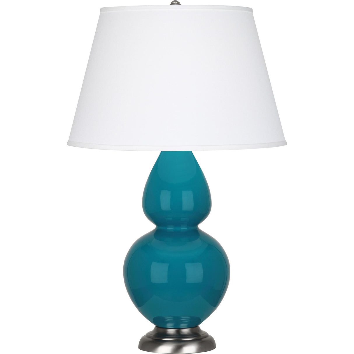 Robert Abbey (1753X) 9.5" x 31" DOUBLE GOURD TABLE LAMP