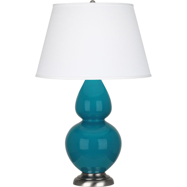 Robert Abbey (1753X) 9.5" x 31" DOUBLE GOURD TABLE LAMP