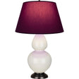 Robert Abbey (1755P) 9.5" x 31" DOUBLE GOURD TABLE LAMP
