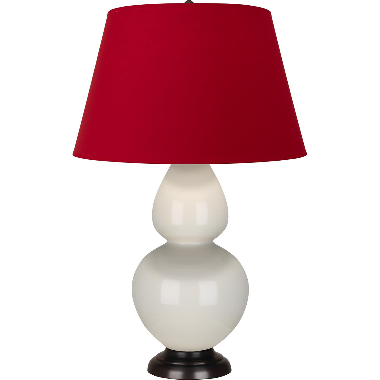 Robert Abbey (1755R) 9.5" x 31" DOUBLE GOURD TABLE LAMP