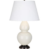 Robert Abbey (1755X) 9.5" x 31" DOUBLE GOURD TABLE LAMP