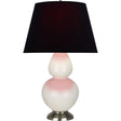 Robert Abbey (1756K) 9.5" x 31" DOUBLE GOURD TABLE LAMP