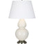 Robert Abbey (1756X) 9.5" x 31" DOUBLE GOURD TABLE LAMP
