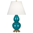 Robert Abbey (1771X) 6" x 22.75" SMALL DOUBLE GOURD ACCENT LAMP