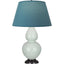 Robert Abbey (1790B) 9.5" x 31" DOUBLE GOURD TABLE LAMP