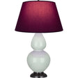 Robert Abbey (1790P) 9.5" x 31" DOUBLE GOURD TABLE LAMP