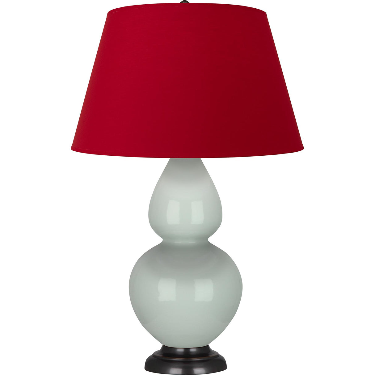 Robert Abbey (1790R) 9.5" x 31" DOUBLE GOURD TABLE LAMP