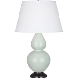 Robert Abbey (1790X) 9.5" x 31" DOUBLE GOURD TABLE LAMP