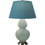 Robert Abbey (1791B) 9.5" x 31" DOUBLE GOURD TABLE LAMP