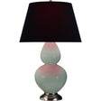 Robert Abbey (1791K) 9.5" x 31" DOUBLE GOURD TABLE LAMP