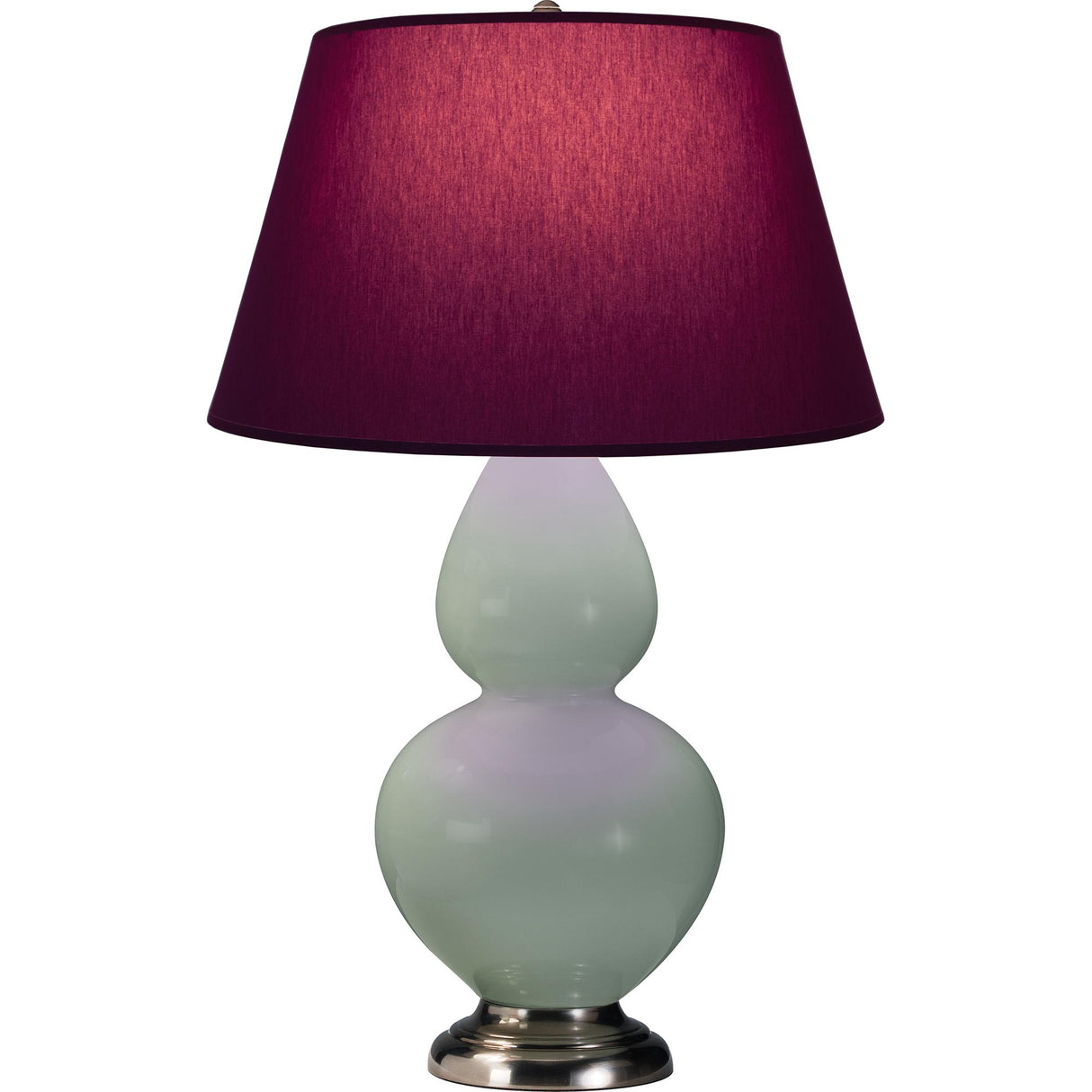 Robert Abbey (1791P) 9.5" x 31" DOUBLE GOURD TABLE LAMP