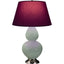 Robert Abbey (1791P) 9.5" x 31" DOUBLE GOURD TABLE LAMP
