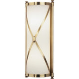 Robert Abbey (1986) 6.5" x 16.38" CHASE WALL SCONCE