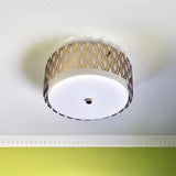 Robert Abbey (203) 16" x 7.25" MARCEL FLUSHMOUNT