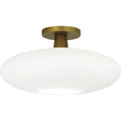 Robert Abbey (2039) 15" x 7.88" RICO ESPINET OVO FLUSHMOUNT