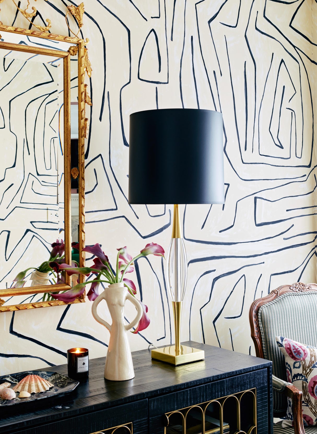 Robert Abbey (207B) 5.5" x 37" JUNO TABLE LAMP