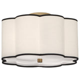 Robert Abbey (2139) 16" x 9.75" AXIS FLUSHMOUNT