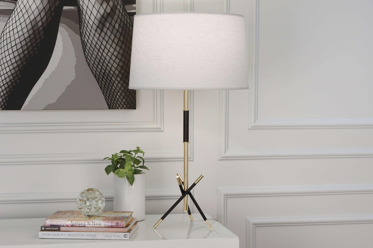 Robert Abbey (217) 8.13" x 28.75" THATCHER TABLE LAMP