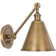 Robert Abbey (2417) 7.5" x 7.5" ALLOY WALL SCONCE