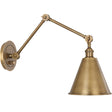 Robert Abbey (2418) 7.5" x 7.5" ALLOY WALL SCONCE