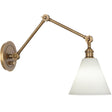 Robert Abbey (2418G) 7.5" x 7.25" ALLOY WALL SCONCE