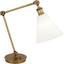 Robert Abbey (2419G) 7.5" x 10.25" ALLOY TABLE LAMP