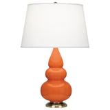 Robert Abbey (242X) 7.25" x 24.38"-0" SMALL TRIPLE GOURD ACCENT LAMP