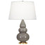 Robert Abbey (249X) 7.25" x 24.38" SMALL TRIPLE GOURD ACCENT LAMP