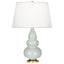 Robert Abbey (256X) 7.25" x 24.38" SMALL TRIPLE GOURD ACCENT LAMP
