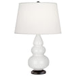 Robert Abbey (261X) 7.25" x 24.38" SMALL TRIPLE GOURD ACCENT LAMP