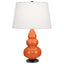 Robert Abbey (262X) 7.25" x 24.38" SMALL TRIPLE GOURD ACCENT LAMP