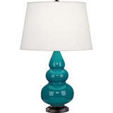 Robert Abbey (273X) 7.25" x 24.38" SMALL TRIPLE GOURD ACCENT LAMP