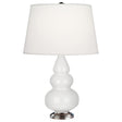 Robert Abbey (281X) 7.25" x 24.38" SMALL TRIPLE GOURD ACCENT LAMP