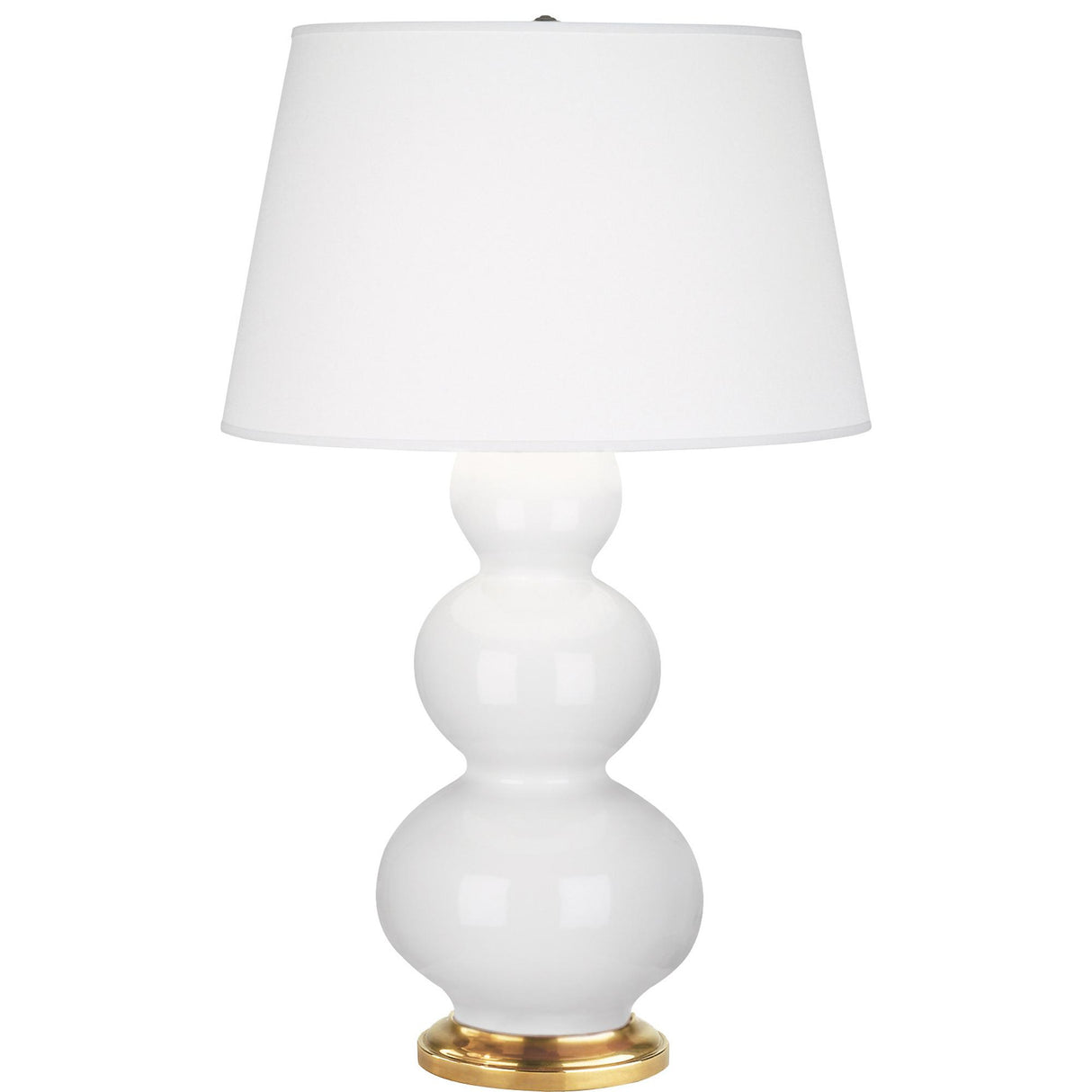 Robert Abbey (311X) 10" x 32.75" TRIPLE GOURD TABLE LAMP