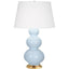 Robert Abbey (321X) 10" x 32.75" TRIPLE GOURD TABLE LAMP