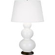 Robert Abbey (331X) 10" x 32.75" TRIPLE GOURD TABLE LAMP