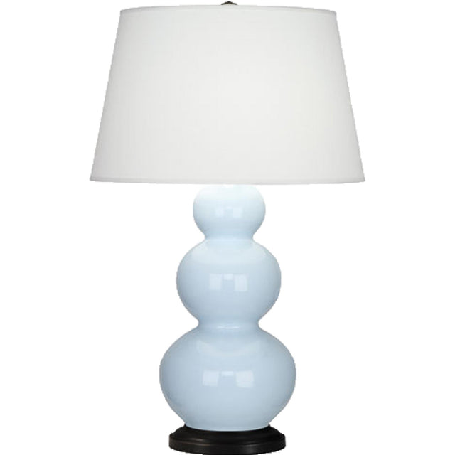 Robert Abbey (341X) 10" x 32.75" TRIPLE GOURD TABLE LAMP