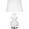 Robert Abbey (351X) 10" x 32.75" TRIPLE GOURD TABLE LAMP